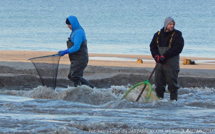 Proces refulacji na plaży