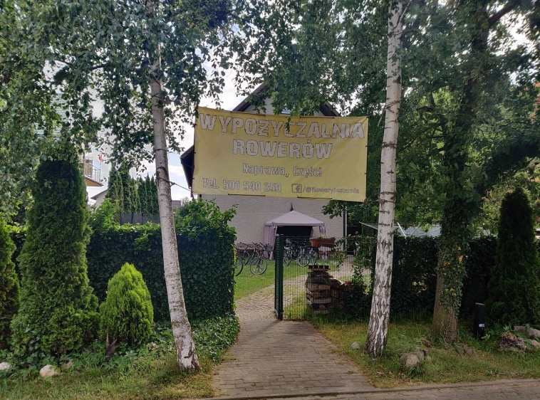 Wypożyczalnia Rower&oacute;w BikeBrothers przy Willi Patrycja 