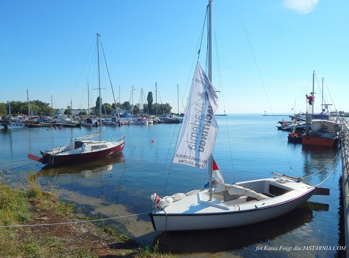 Port rybacki w Jastarni